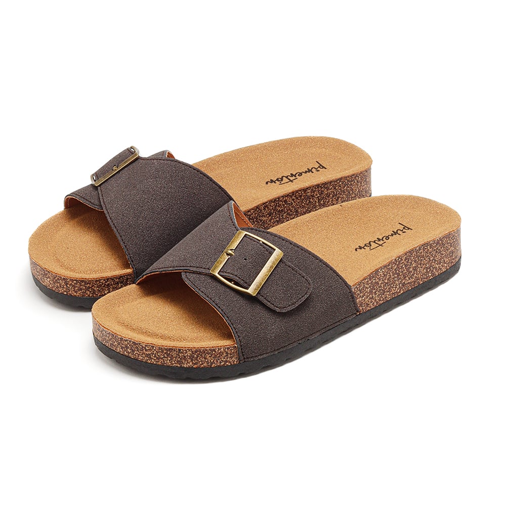 Sandalia Pimentón Timo Gris Oscuro Talle 38