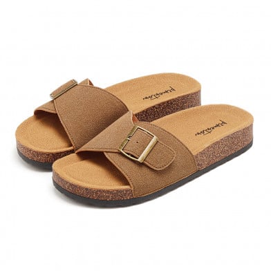 Sandalia Pimentón Timo Tostado Talle 38