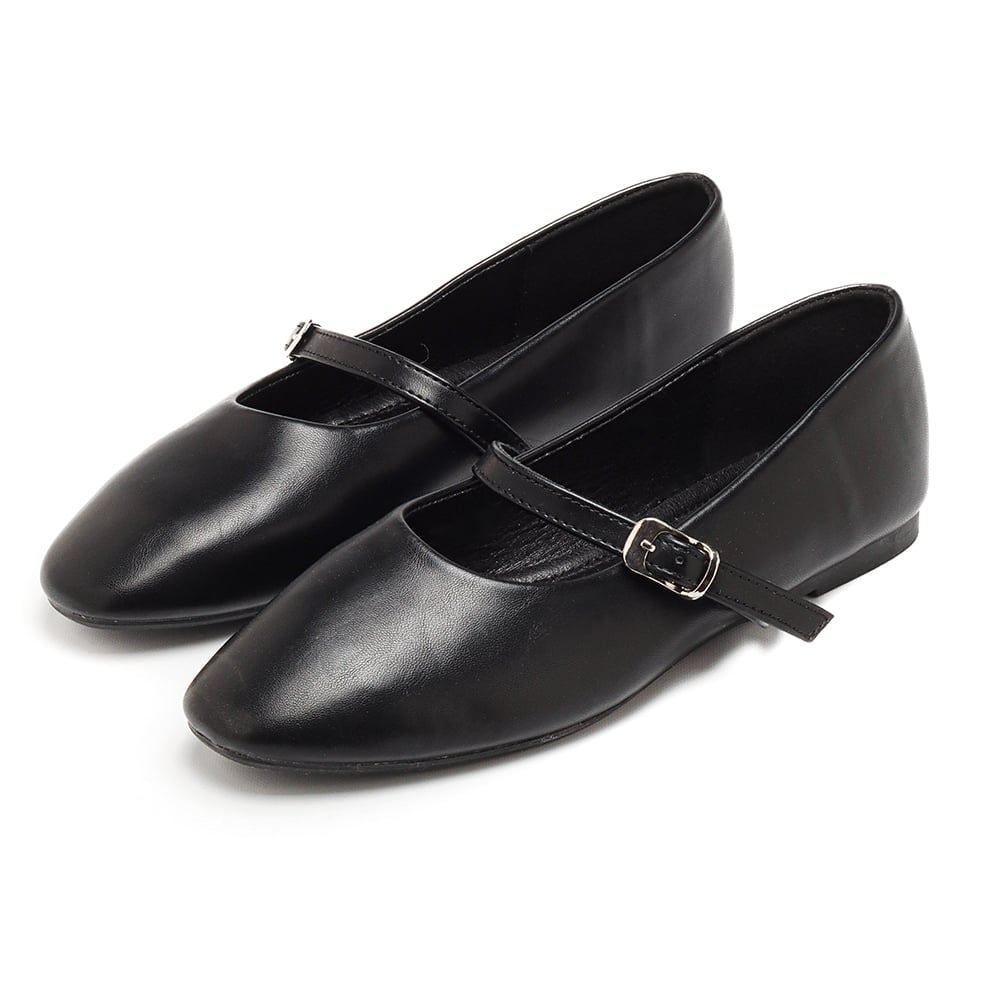 Ballerina Pimentón Millie Negro Talle 38