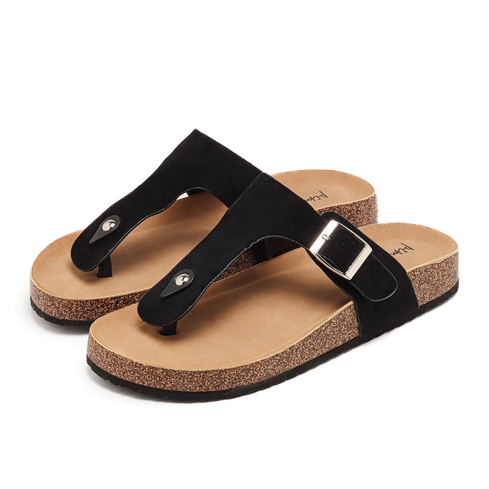 Sandalia Pimentón Jaden Negro Talle 38