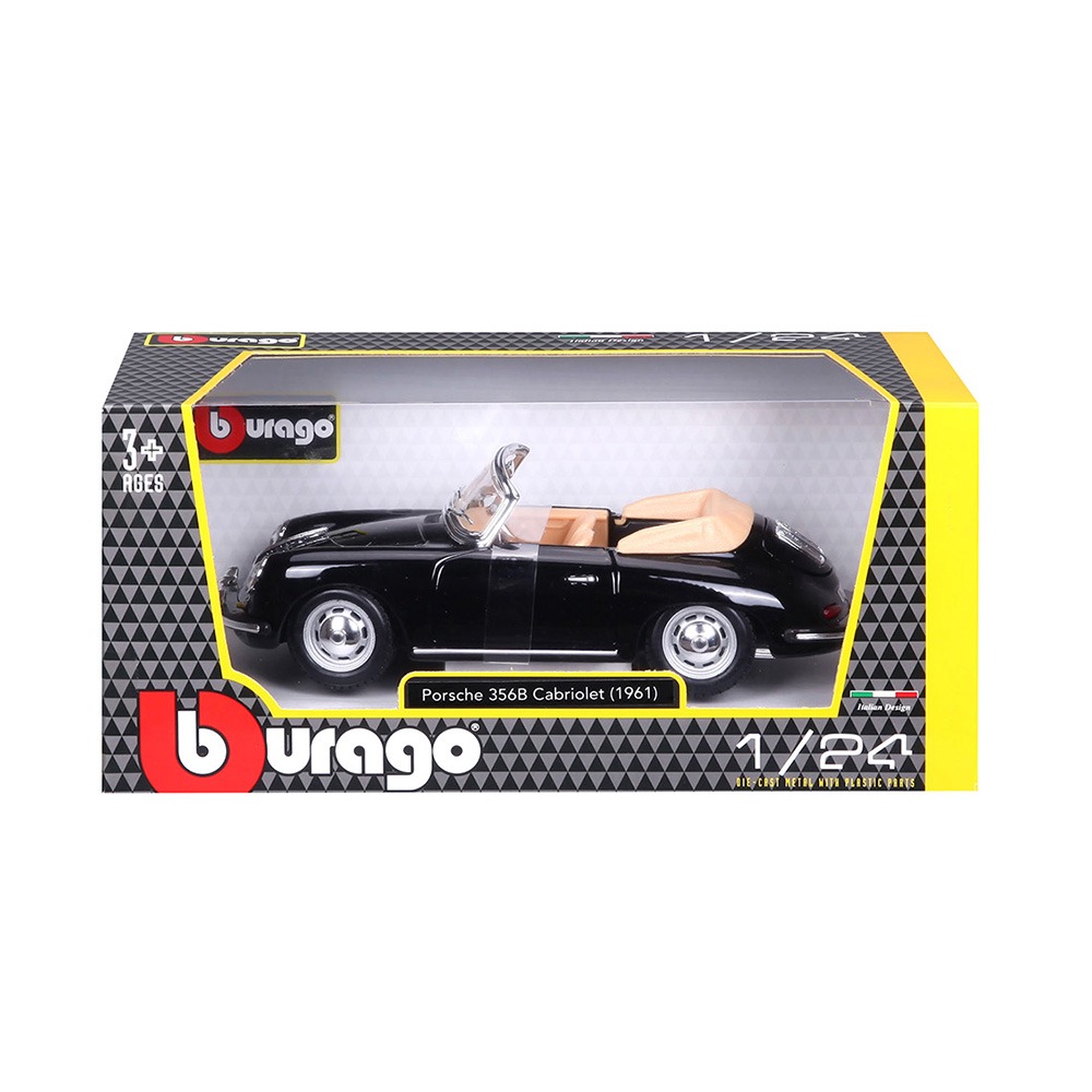 Auto de Juguete Bburago Porsche 356B Cabriolet 1/24