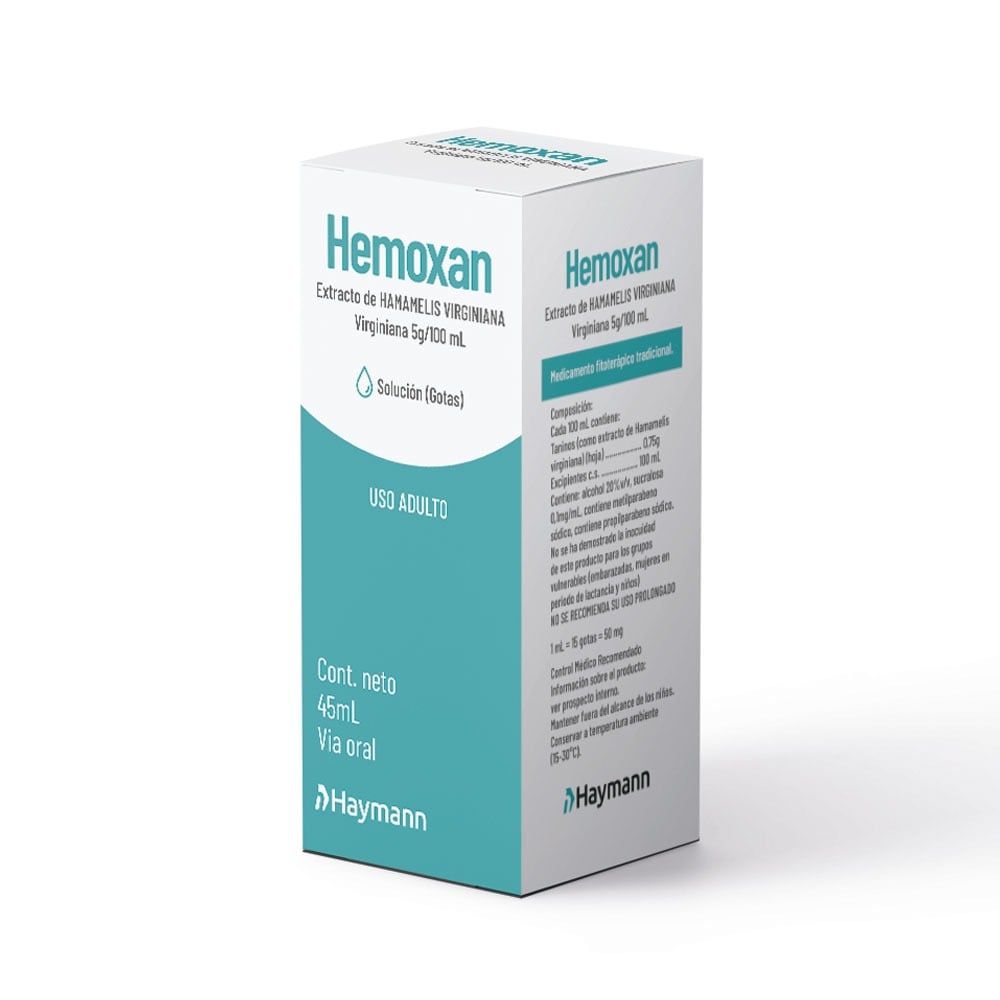 Hemoxan 5 g/100 ml Solución Gotas 45 ml 