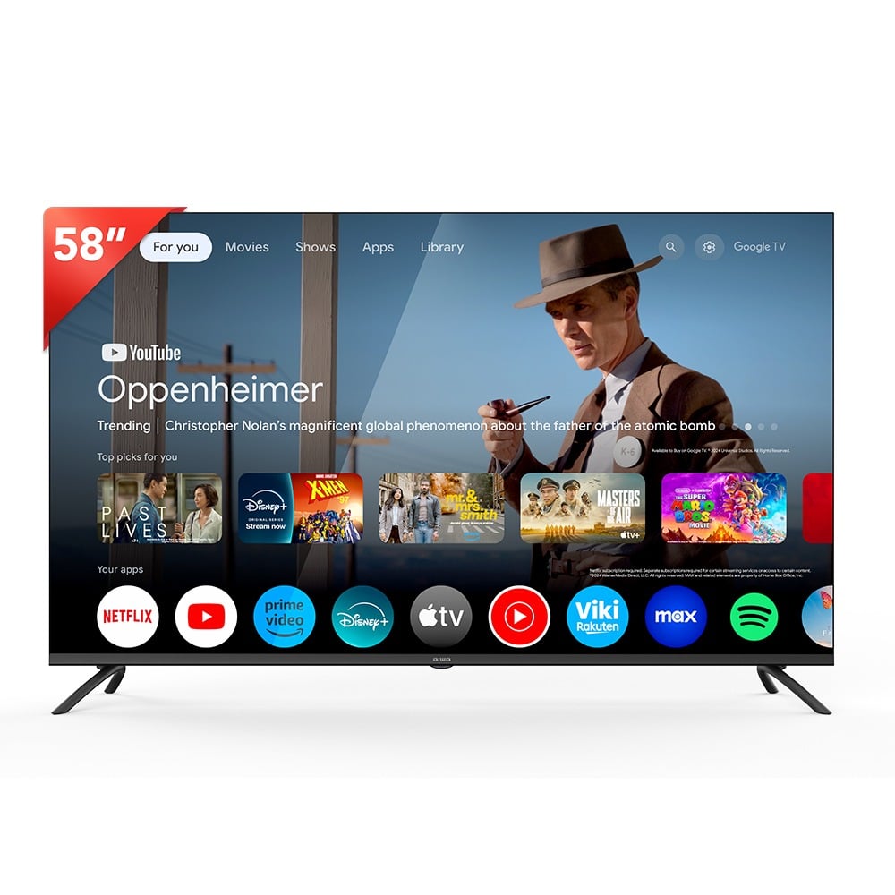 Televisor Aiwa Smart AW-58B4K Google 4K 58"