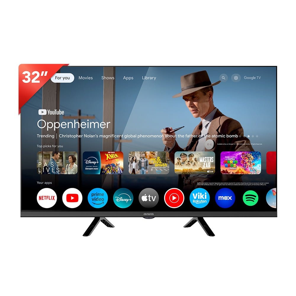 Televisor Aiwa Smart AW-32B4SM Google Tv Hd 32"