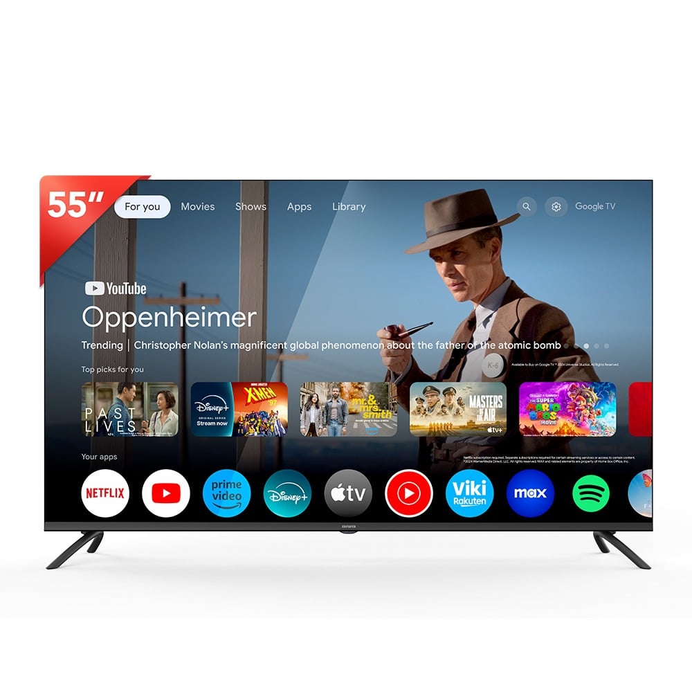Televisor Aiwa Smart AW-55B4KFL Google 4K 55"
