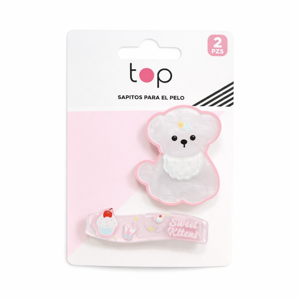 Broche para el Pelo Top Perro 2 Unidades