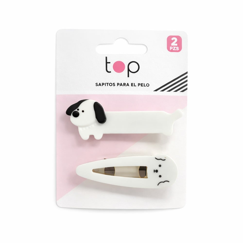 Broche para el Pelo Top Salchicha 2 Unidades