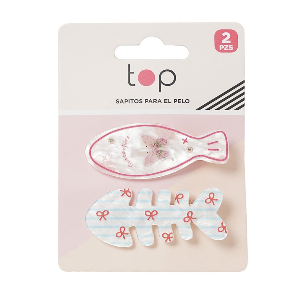 Broche para el Pelo Top Pez 2 Unidades