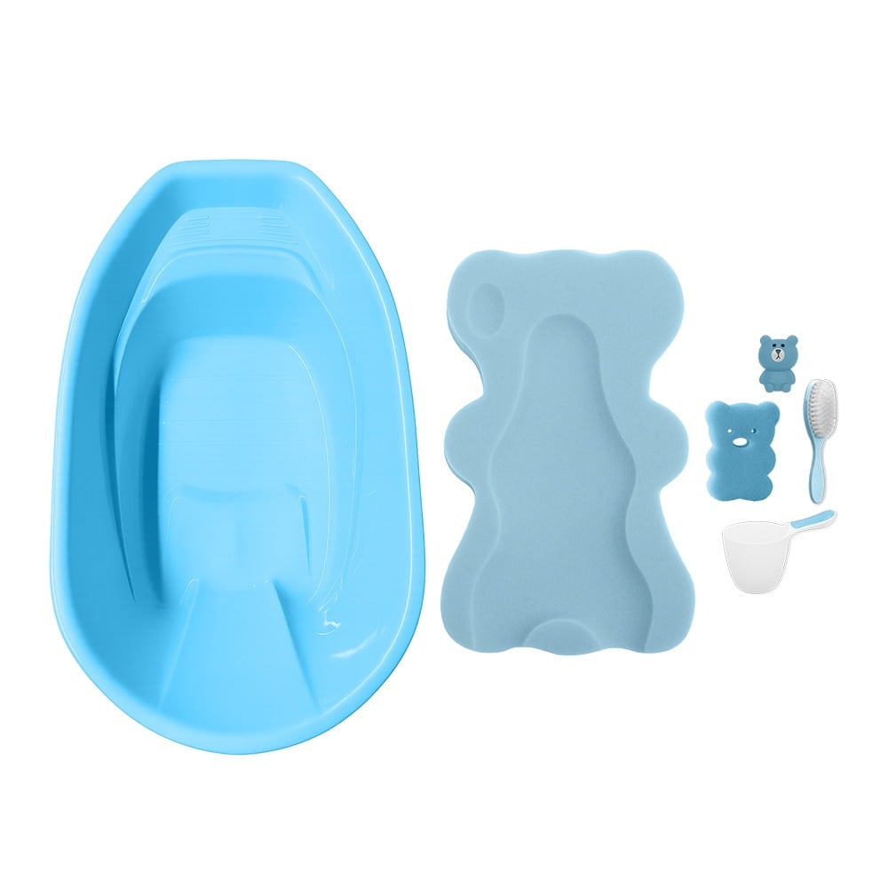 Set de Baño Rabbit Azul 6 Unidades