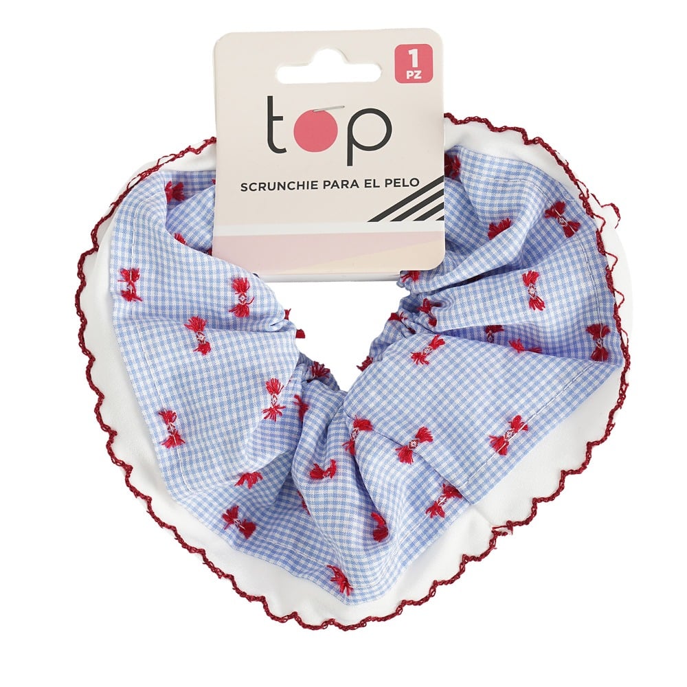 Gomita Scrunchie para el Pelo Top Cuadrille Moñas 