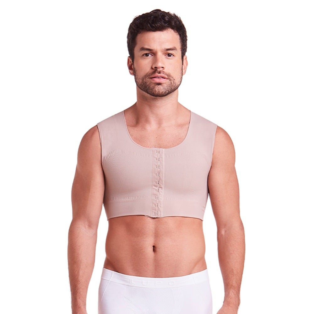 Top de Compresión Plie para Hombre Beige Talle G 