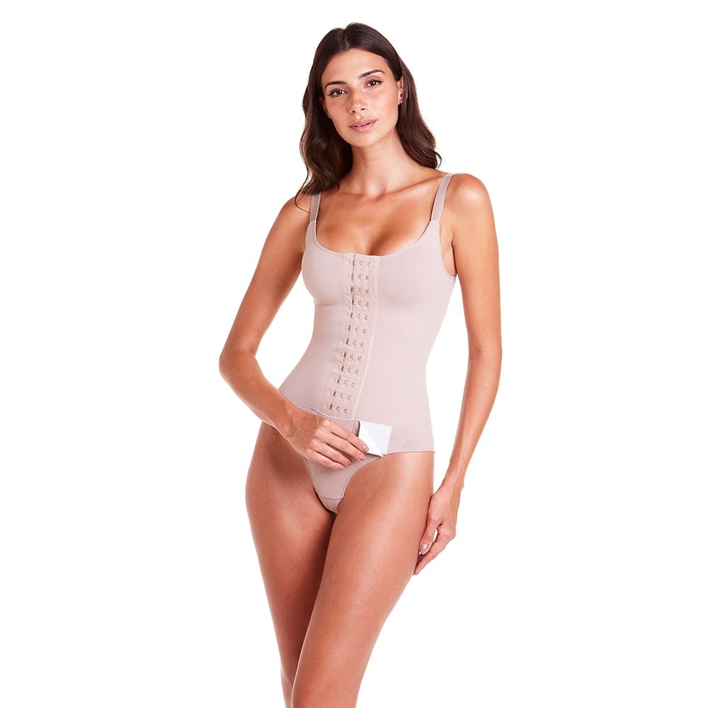 Body Plie Alta Compresión Cierre Frontal Talle M
