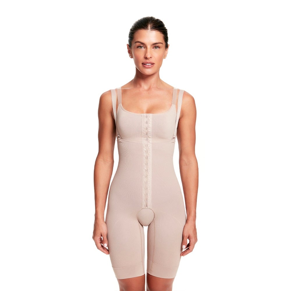 Faja Plie Estética con Bermuda Beige Talle M