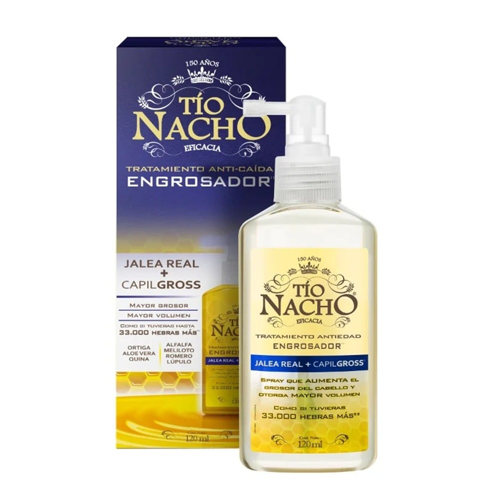 Tratamiento Anticaída Tío Nacho Engrosador 120 ml