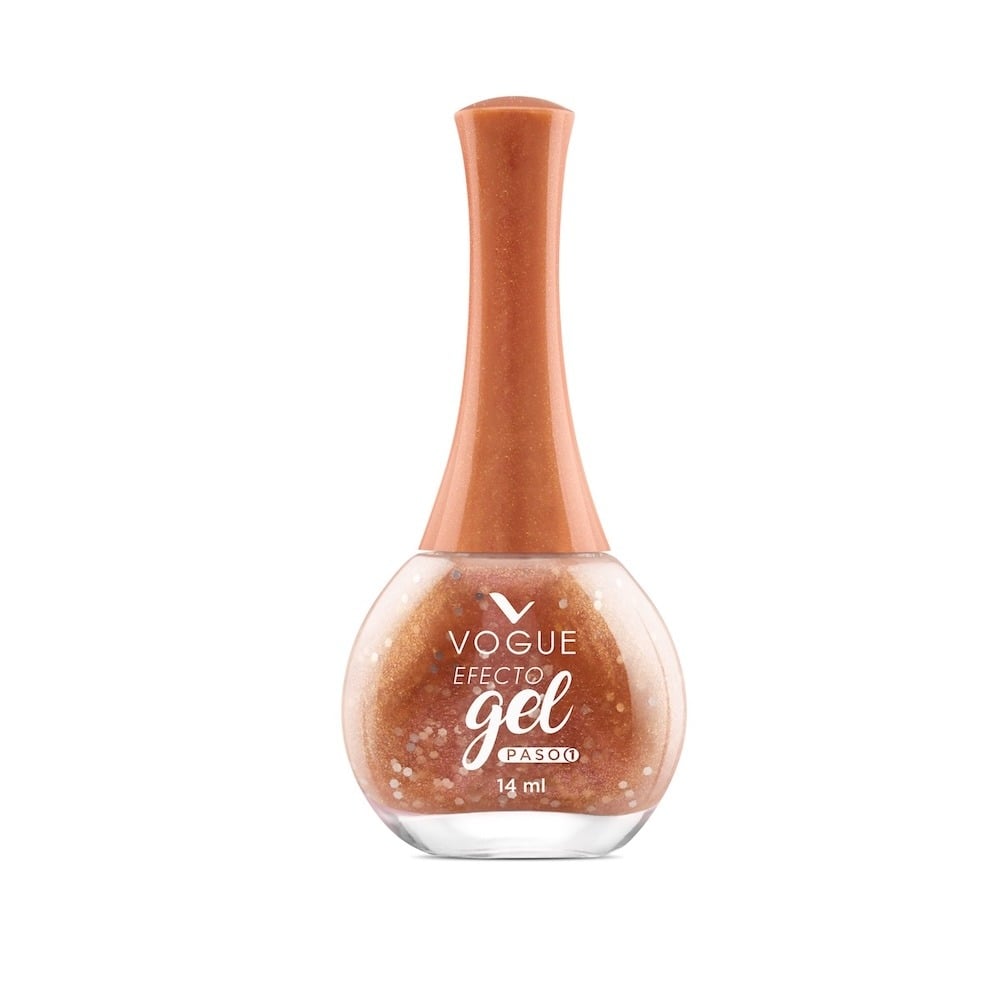Esmalte Vogue Efecto Gel Brillo Destellos 14 ml