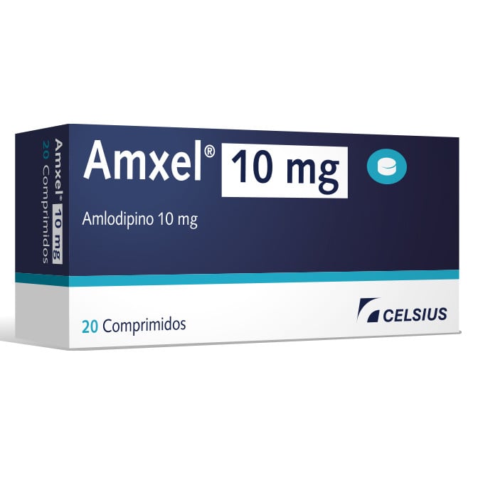 Amxel 10 mg 20 Comprimidos