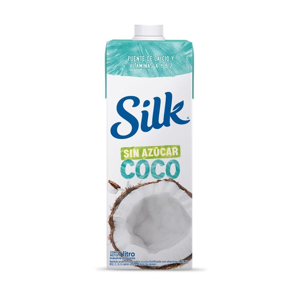 Leche de Coco Silk sin Endulzar 1 L