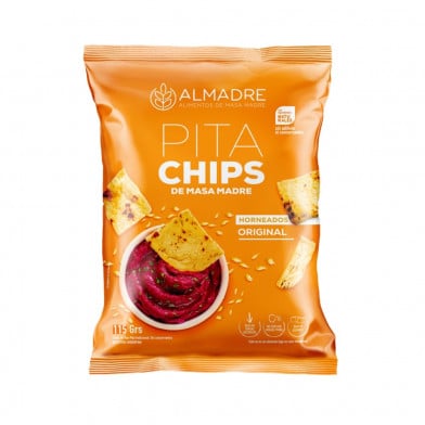 Snack Pita Chips de Masa Madre Sabor Original 115 g