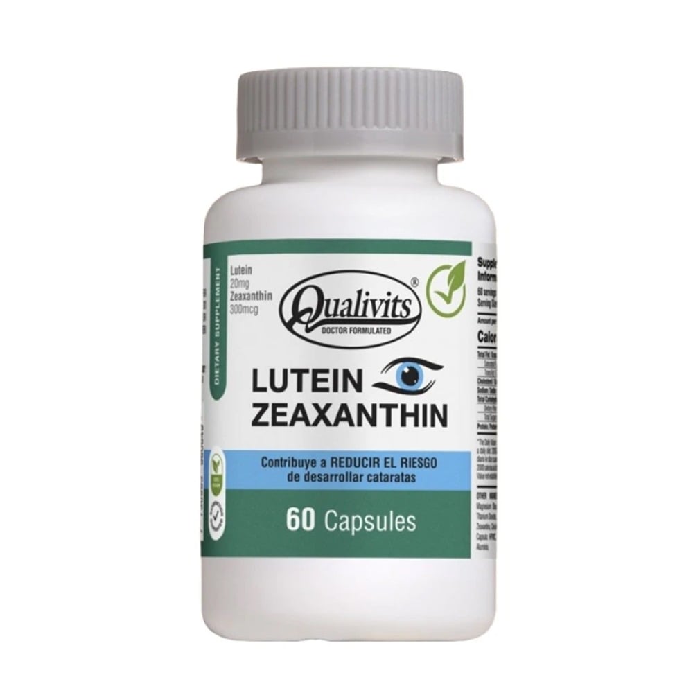 Lutein Zeaxanthin Qualivits 60 Cápsulas