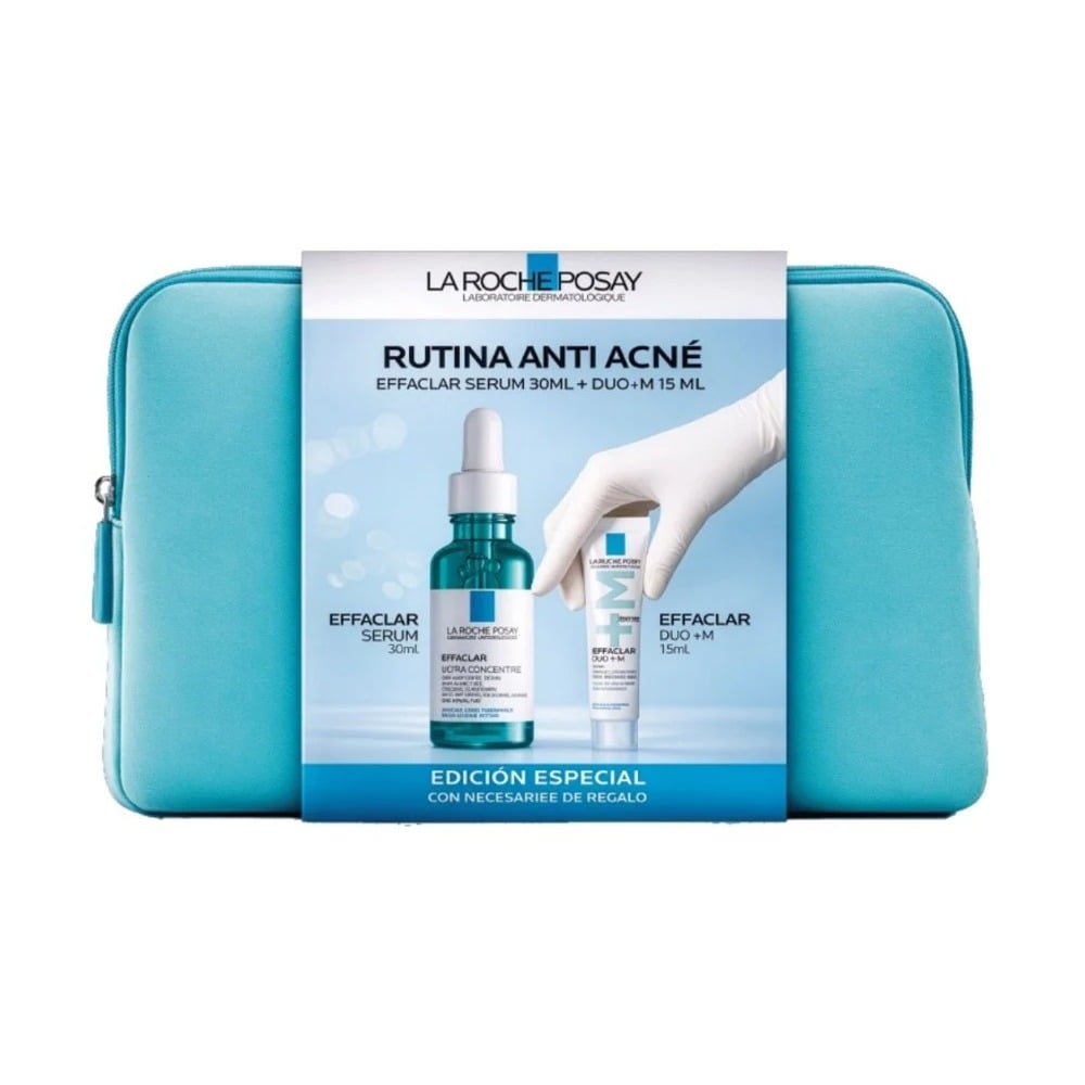Pack La Roche Posay Rutina Anti Acné Sérum Effaclar 30 ml + Crema Effaclar Duo+ M 15 ml