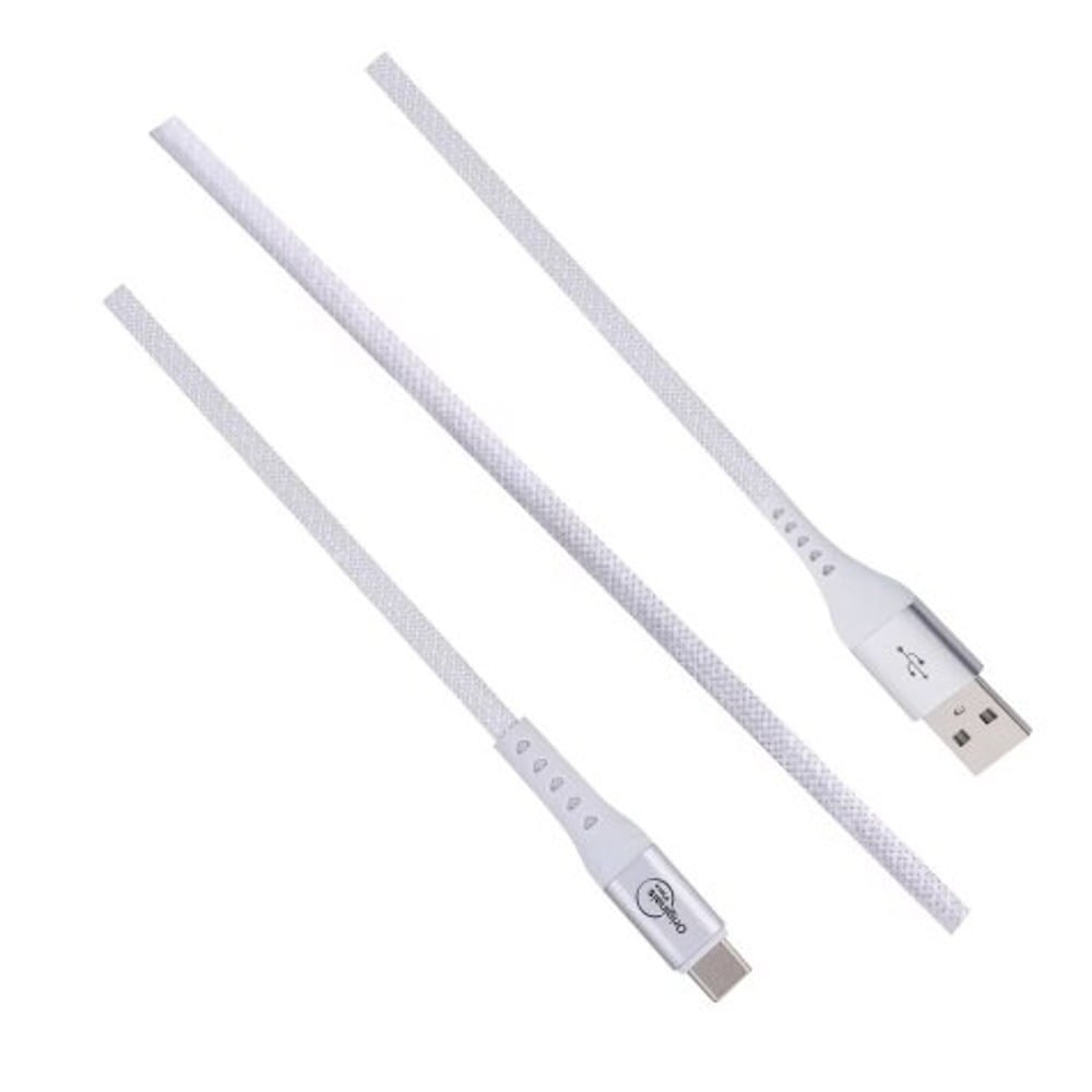 Cable Originales iPlace USB-A a USB-C Blanco 1.2 m