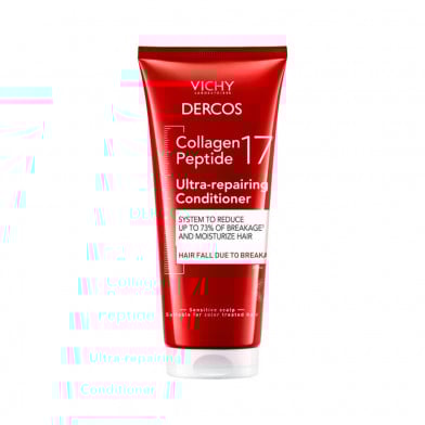 Acondicionador Dercos Collagen Peptide 17 Ultra Repairing 200 ml