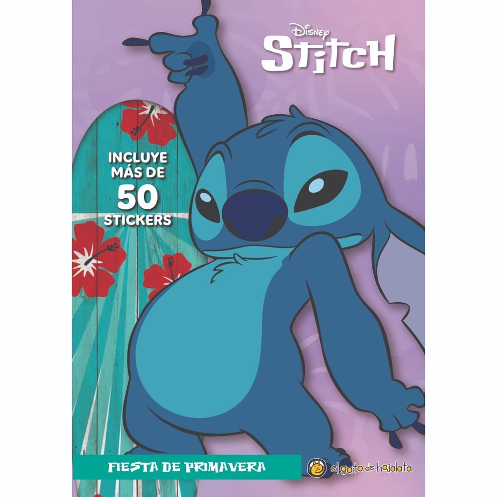 Libro Stitch Fiesta De Primavera