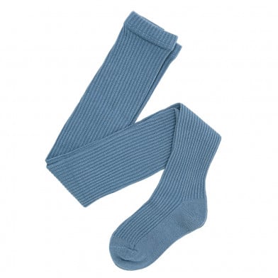 Medias Can Can Germe Kids Rib Azul Talle 7 a 8