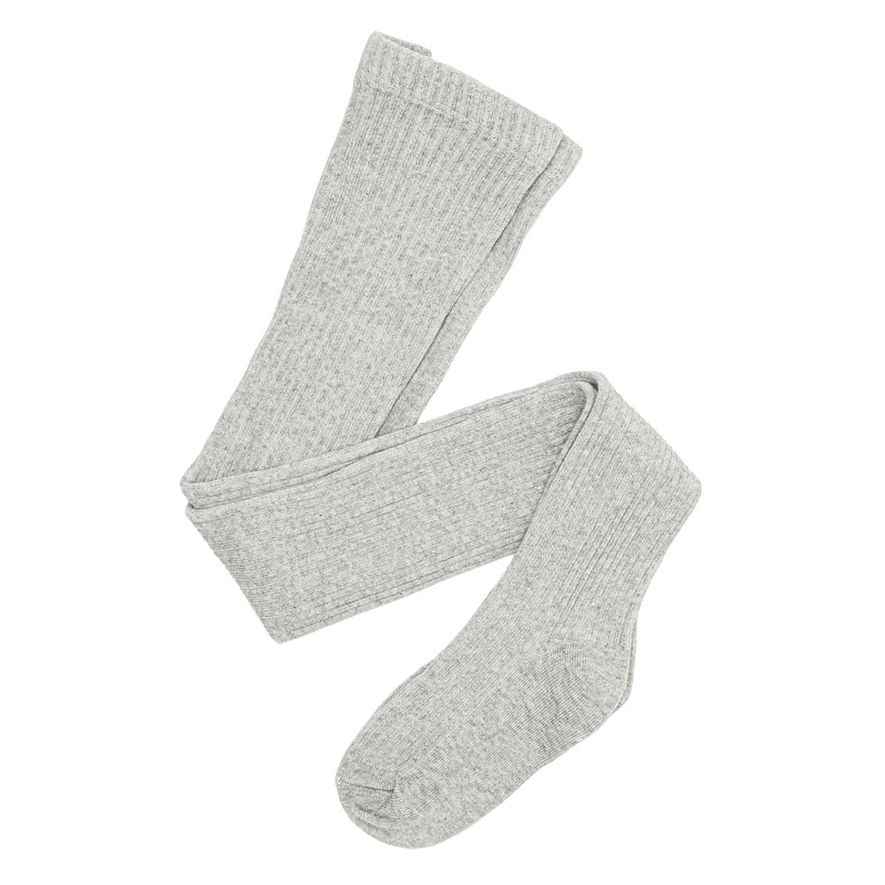 Medias Can Can Germe Kids Rib Gris Talle 5 a 6