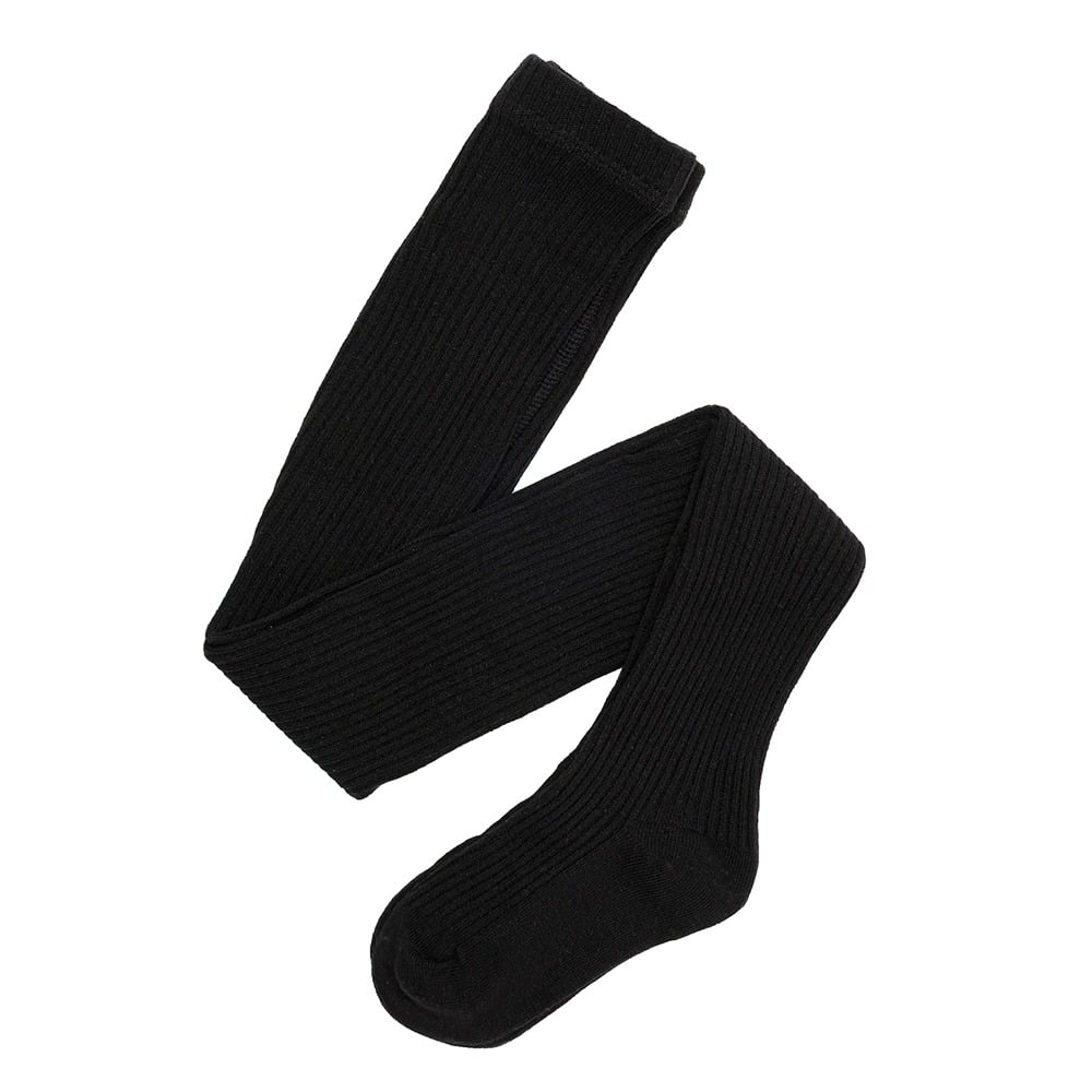 Medias Can Can Germe Kids Rib Negro Talle 6 a 7