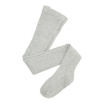 Medias Can Can Germe Kids Rib Gris Talle 7 a 8