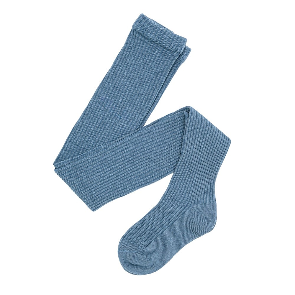 Medias Can Can Germe Kids Rib Azul Talle 5 a 6