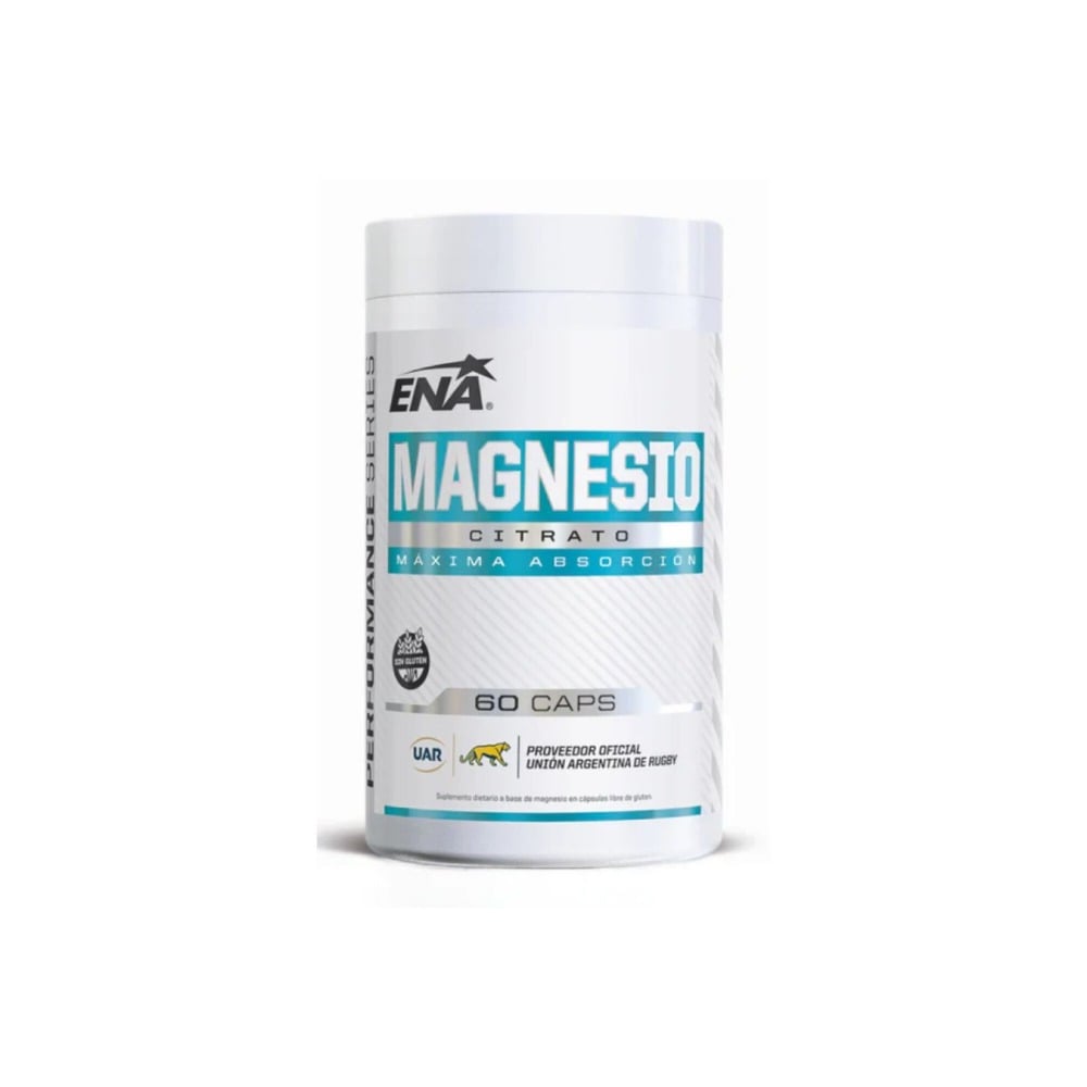 Citrato de Magnesio Ena 60 Cápsulas 