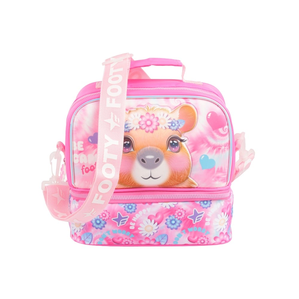 Lunchera Térmica Footy Capibara Rosa