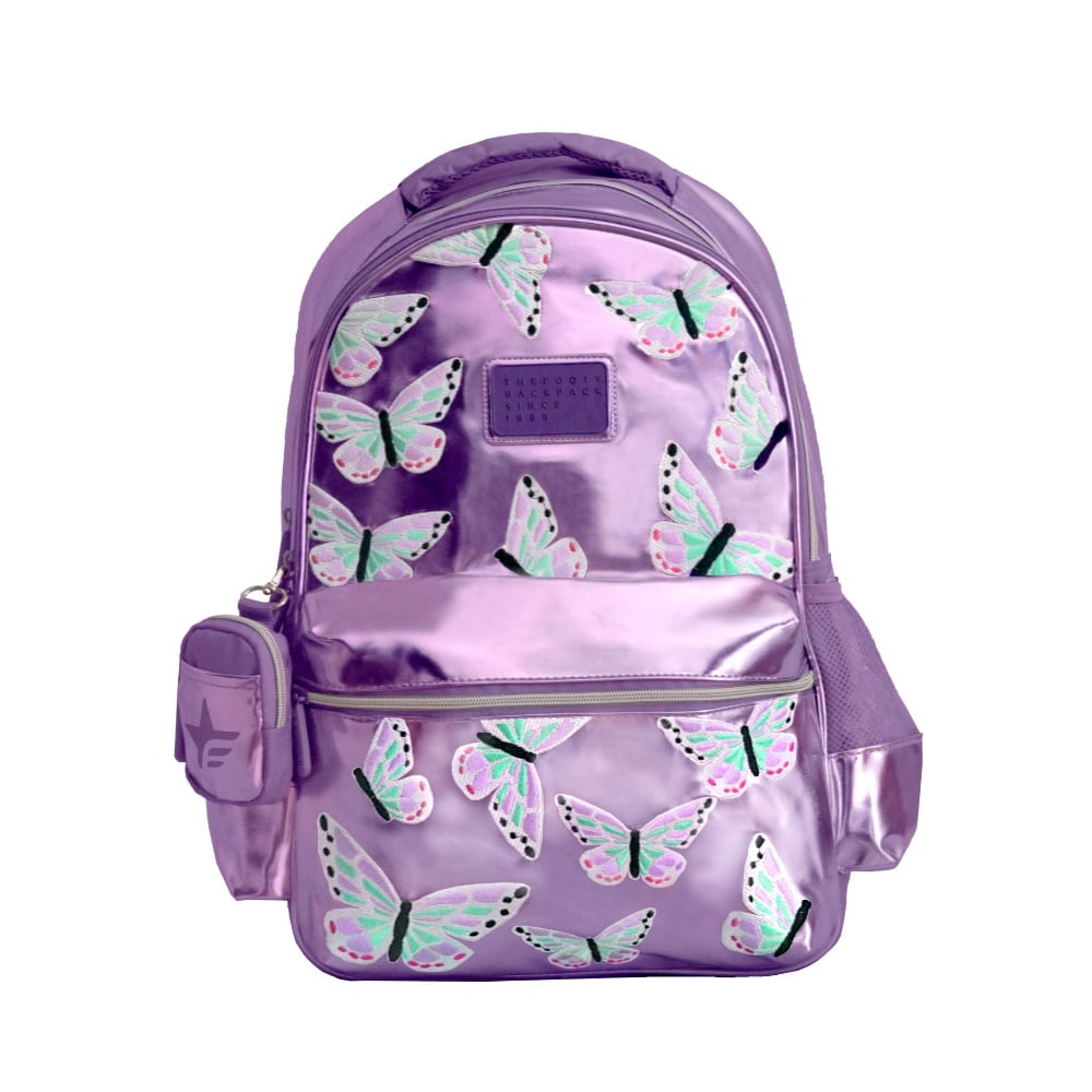 Mochila Footy Mariposa Violeta
