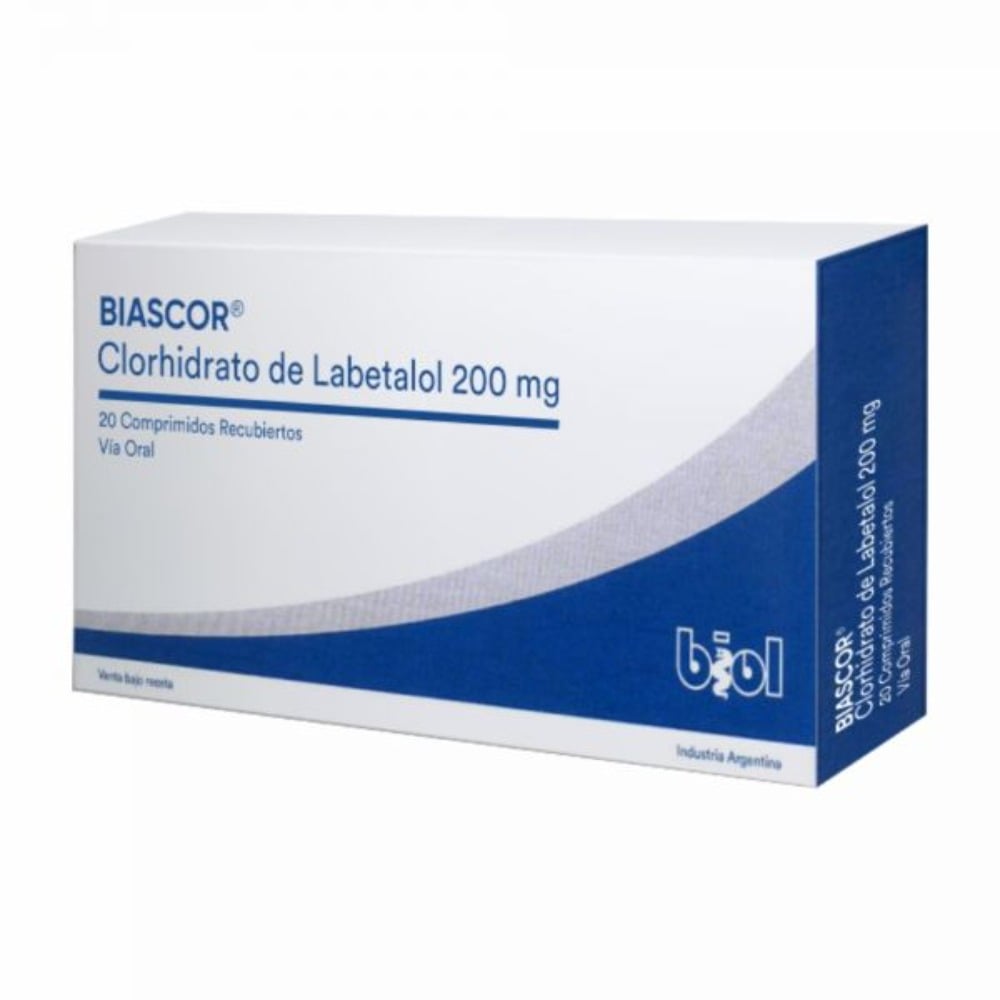 Biascor 200 mg 20 Comprimidos Recubiertos