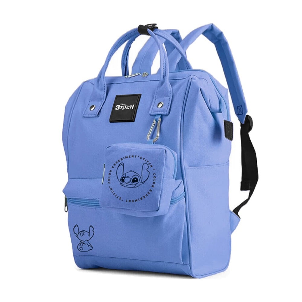 Mochila Maternal Stitch Azul