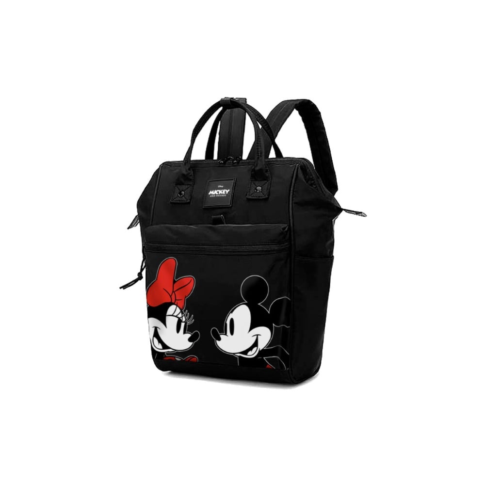 Mochila Maternal Mickey Negra