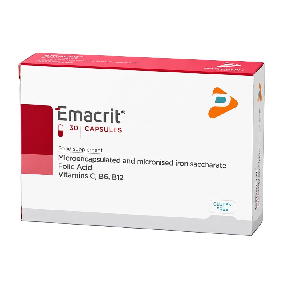 Emacrit 79 mg 30 Cápsulas 