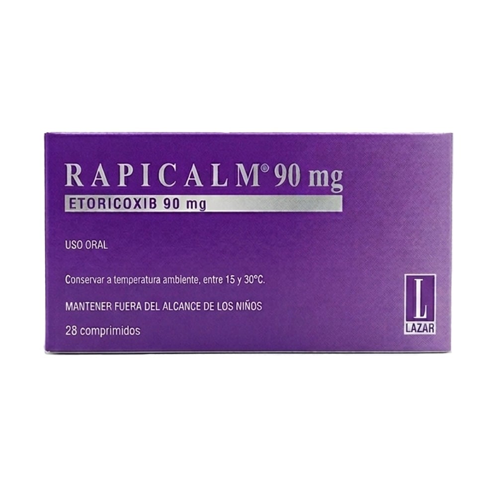 Rapicalm 90 mg 14 Comprimidos Recubiertos