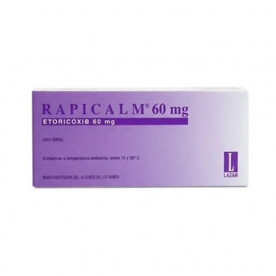 Rapicalm 60 mg 28 Comprimidos Recubiertos