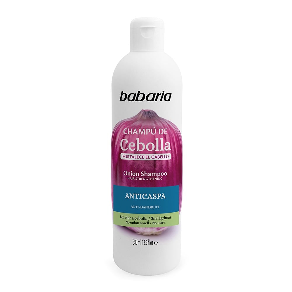 Shampoo Babaria de Cebolla Anticaspa 380 ml