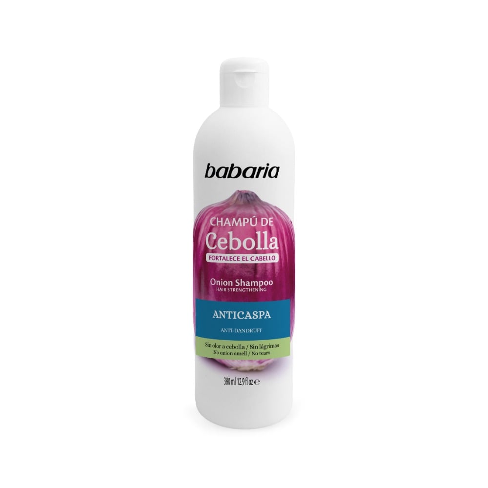 Shampoo Babaria de Cebolla Anticaspa 380 ml