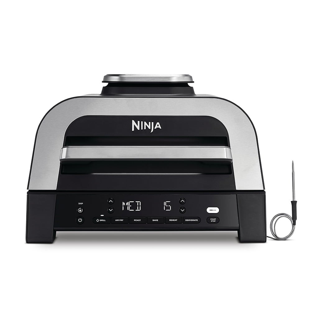 Freidora de Aire Ninja + Parrilla Grill 6 en 1