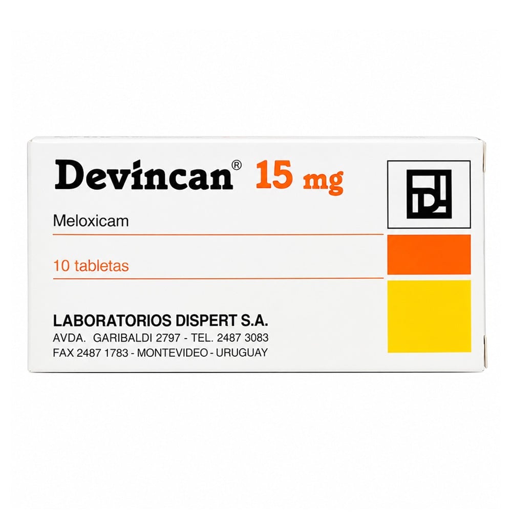 Devincan 15 mg 10 Tabletas