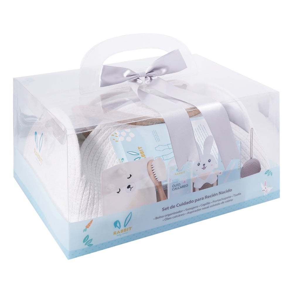 Set de Cuidado Rabbit para Recién Nacido 7 Unidades