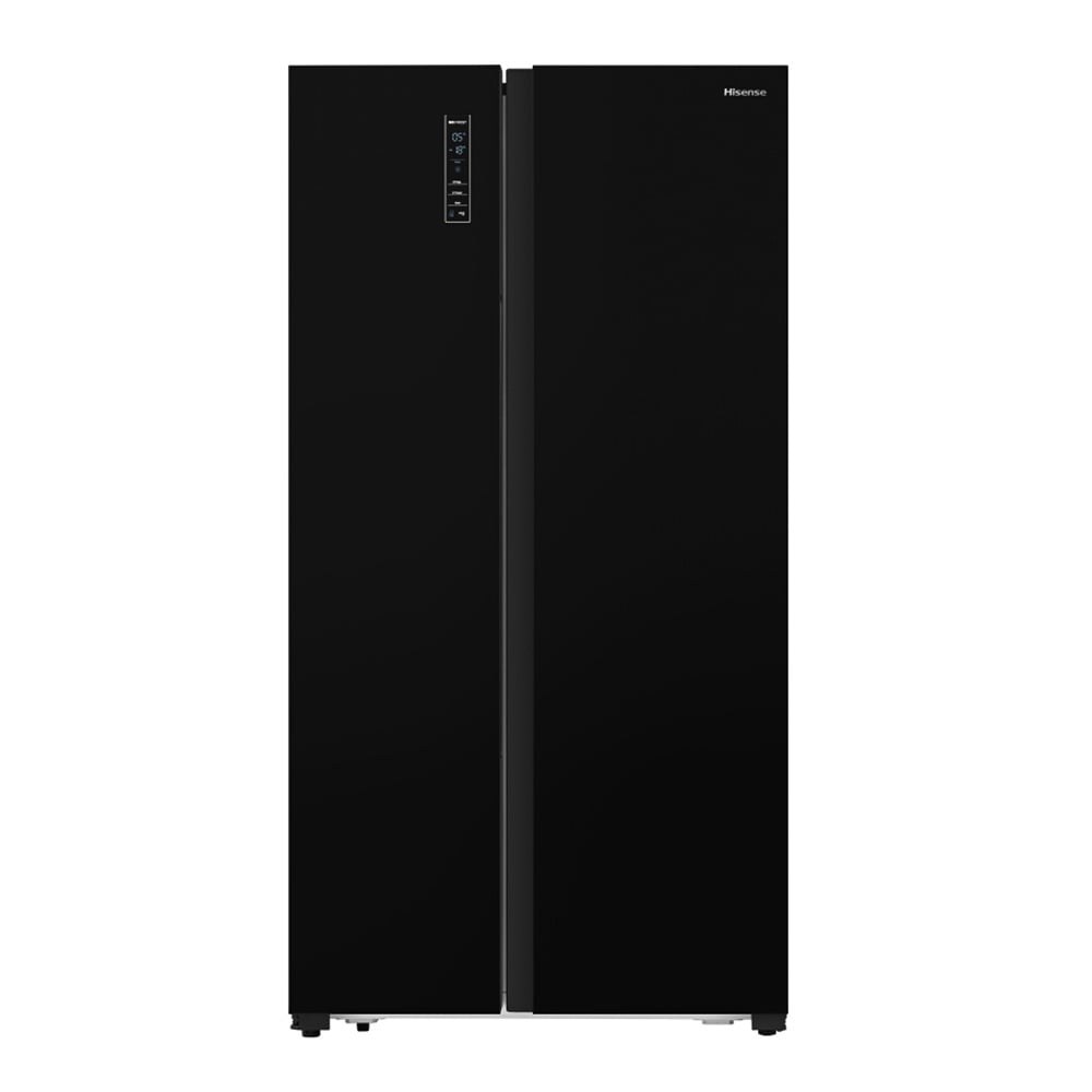 Heladera Hisense RC-67WSG Side By Side 518 L Negra