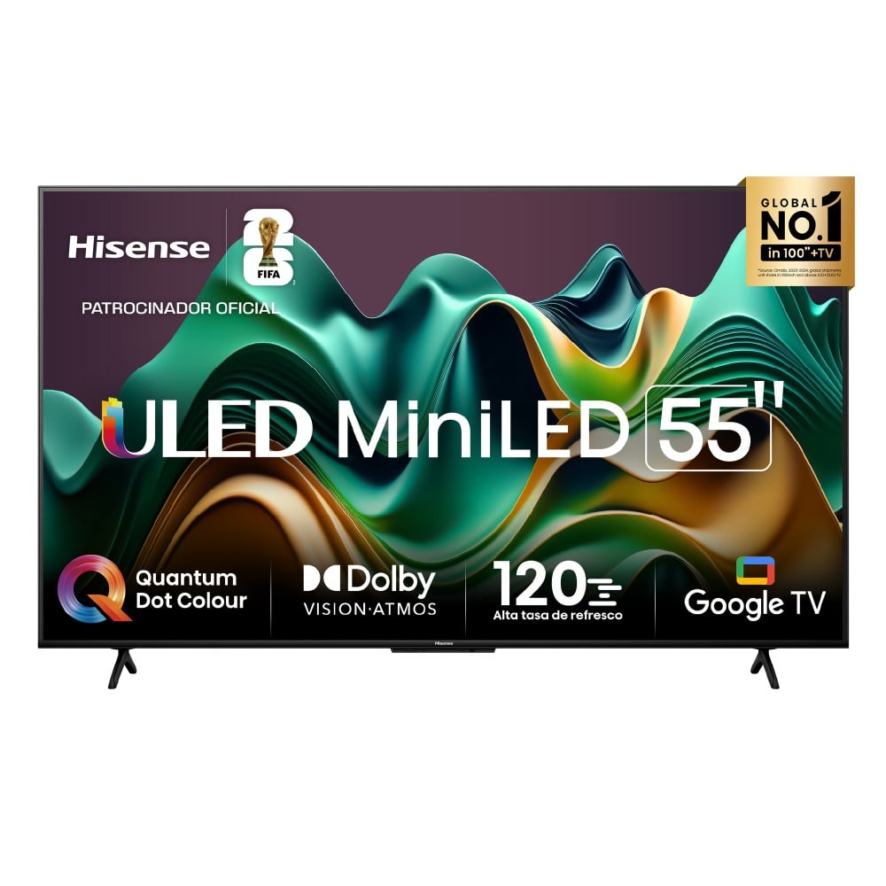 Televisor Hisense Smart 55U6N Mini LED 4K ULED  55"