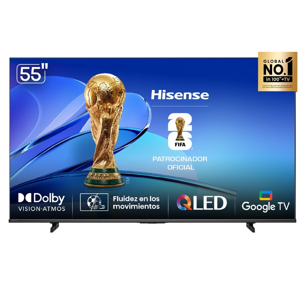 Televisor Hisense Smart 55Q6N QLED 4K UHD 55"