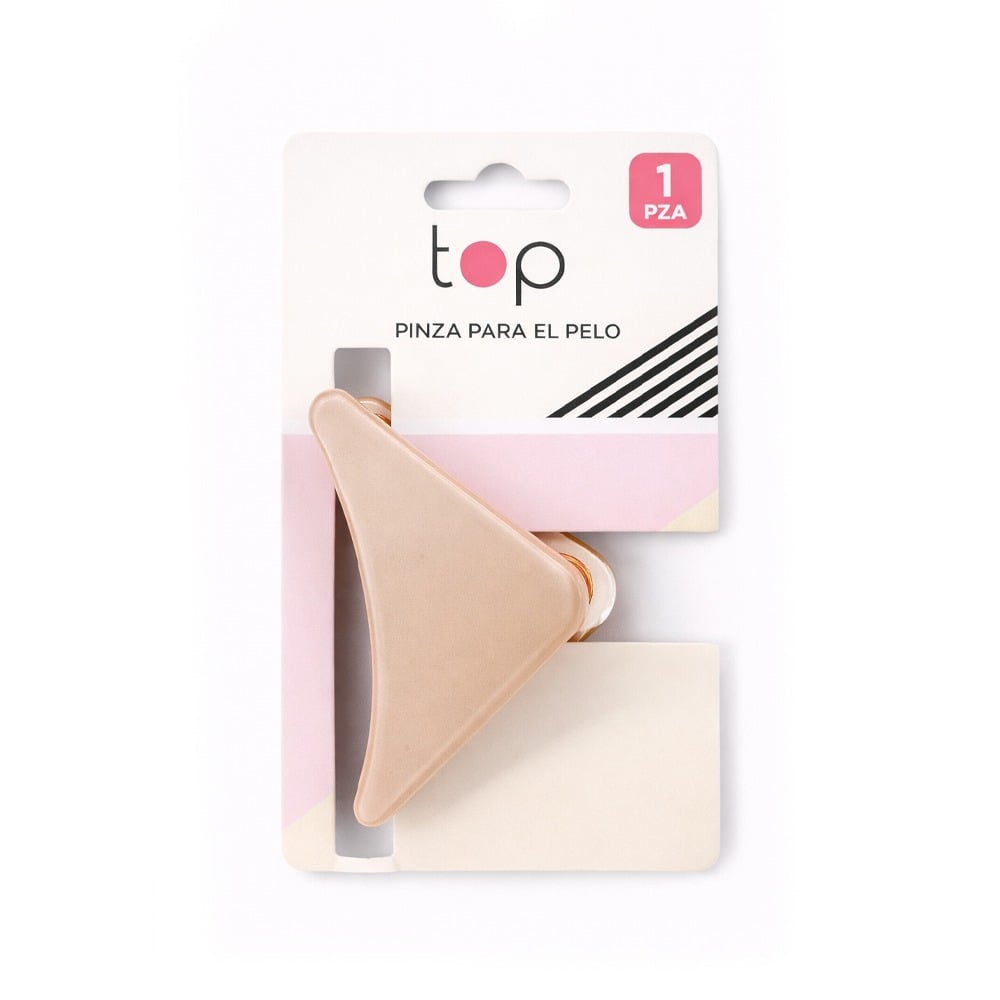 Pinza para el Pelo Top Triangulo Nácar 1 Unidad 